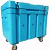 310LTR dry ice store cooler box dry ice mobile box dry ice bin with SEBS seal ring