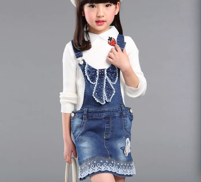 dungaree dress for girl image