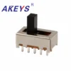 SS-24F03 2P4T Double pole four throw 4 position slide switch 10 pin DIP type without fixed pin handle heights can be customized