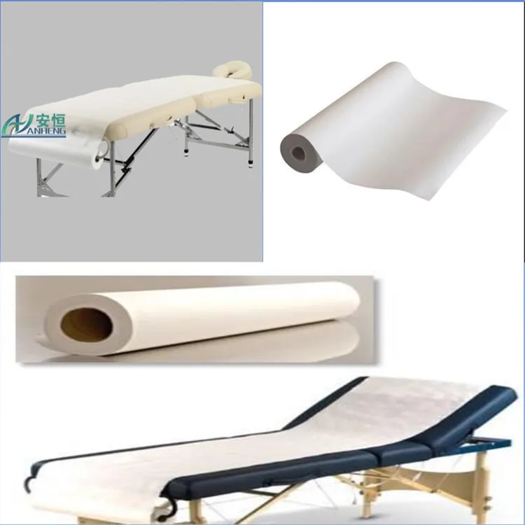 Anheng Brand Disposable Rolls Corrugated Paper Rolls Exam Couch