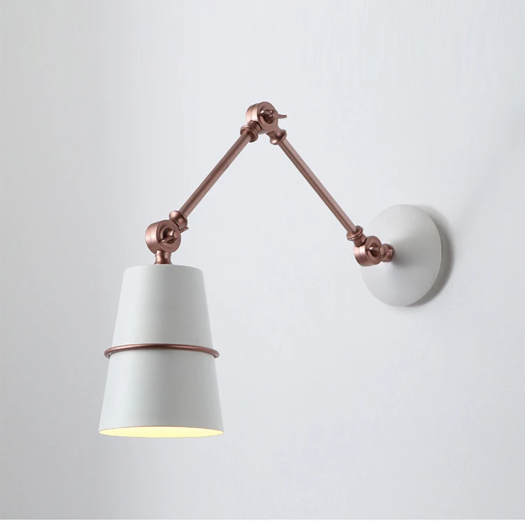 Modern wall lamp adjustable long wall sconce lighting