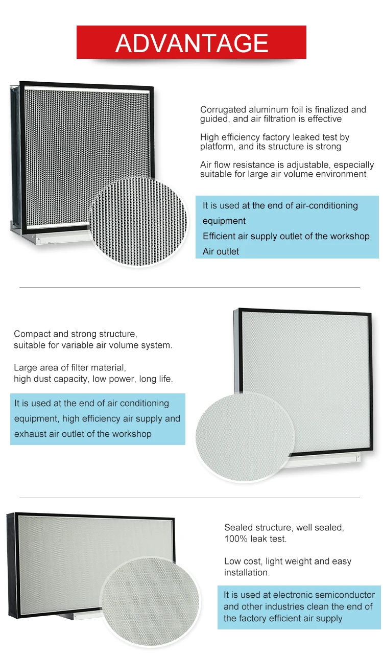 Aluminum Filter Mesh Air Compressor Filter Zeolite Air Filter