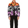 OEM new fashion camouflage reversible jacket mens winter down jackets Hidden zip front closure jackette for men