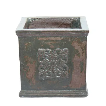 Vietnam Square Rustic Garden Planter Atlantic Ceramic Pots Wholesale Cheap Vietnam Square Rustic Garden Planter Atlantic Ceramic Pots Wholesale Cheap