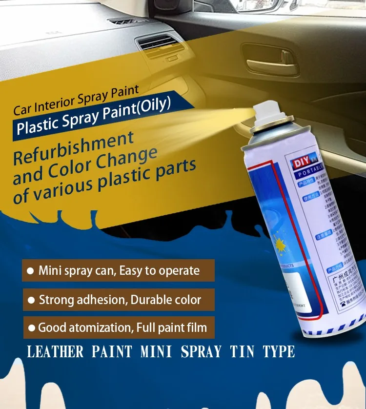 can you spray paint plastic car parts