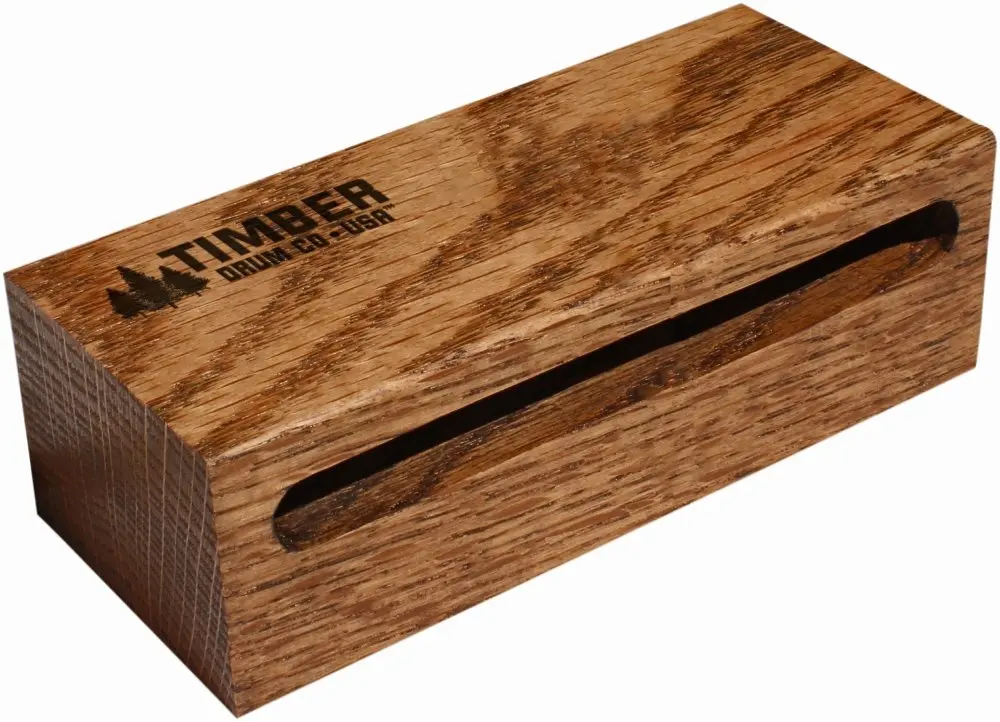 Timber Drum Company Solid American Hardwood Wood Block Small