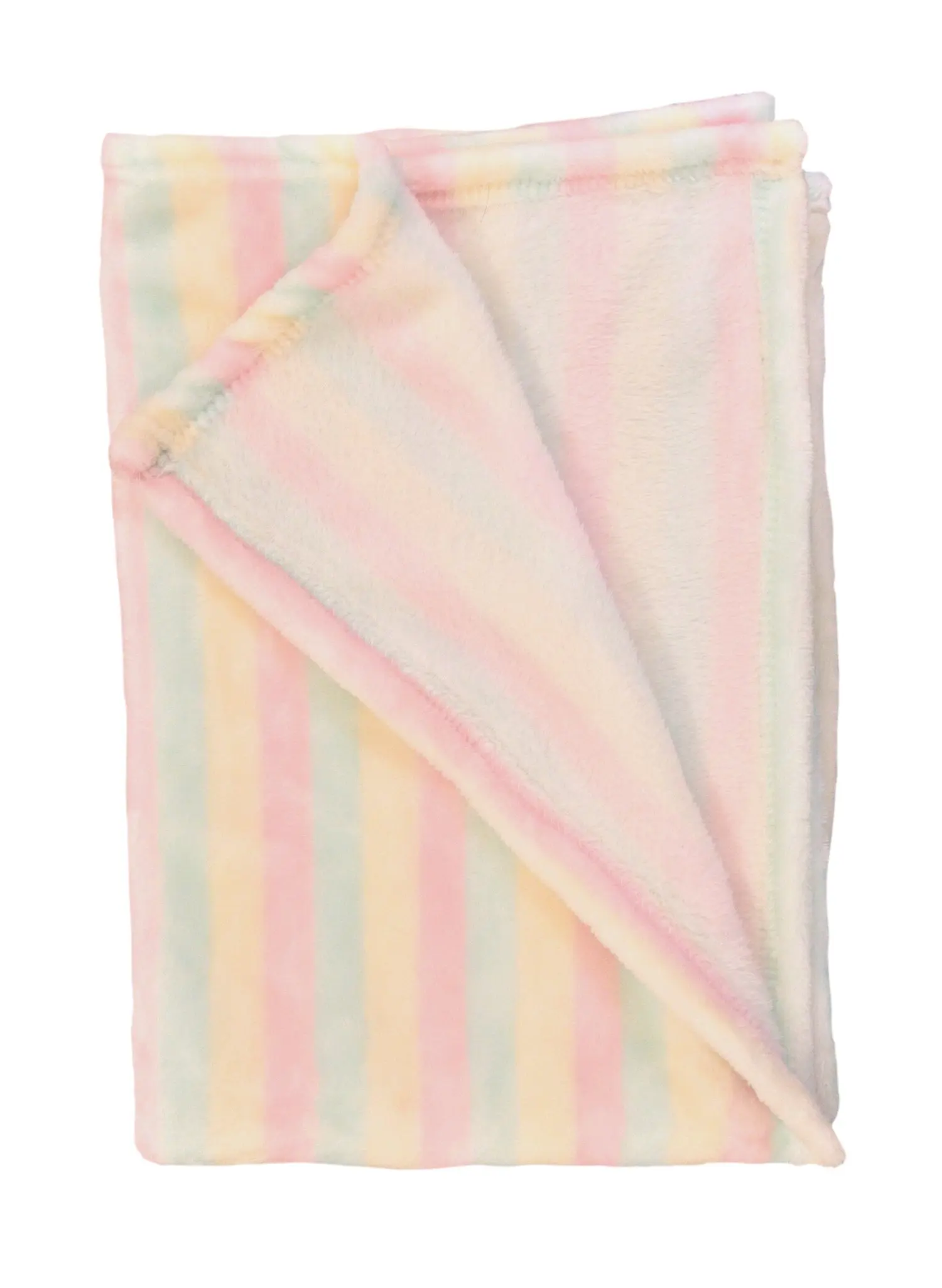 Baby Blanket (Rainbow Stripes) Super Soft Fleece Baby Girl/Baby Boy Blanket/Cozy Blanket/Crib to Toddler/Registry Gift for Boy and Girl/Super Soft/Holiday Baby Blanket
