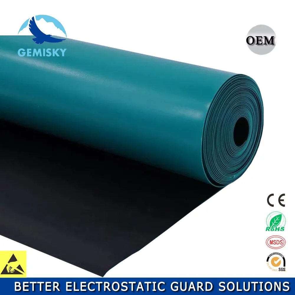 Reliable Performance Antistatic Conductive Layer Esd Floor Mat For Use