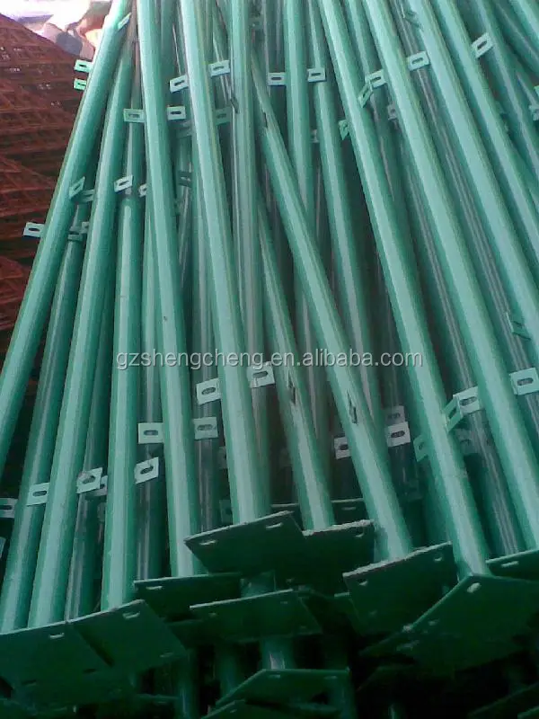 Fence Posts Round Galvanized Metal Poles Metal Fence Posts 