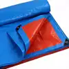 double green PE waterproof truck tarpaulin cover canvas