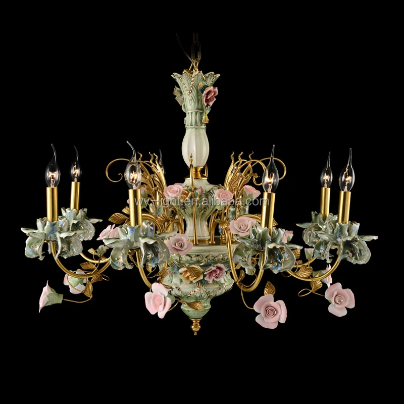 Luxe Franse Empire Keramische Verlichting Kroonluchter Moderne Met ... Luxe Franse Empire Keramische Verlichting Kroonluchter Moderne Met ...