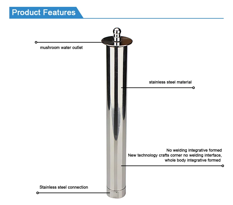 mushroom water fountain nozzle