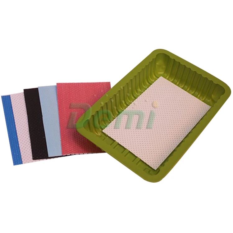 Safe Health Keep Food Fresh Absorbent Food Meat Pad For Tray