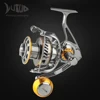 YUTUO 11+1BB Quality Metal Fishing Spinning Reel Saltwater Big Game Trolling Reel