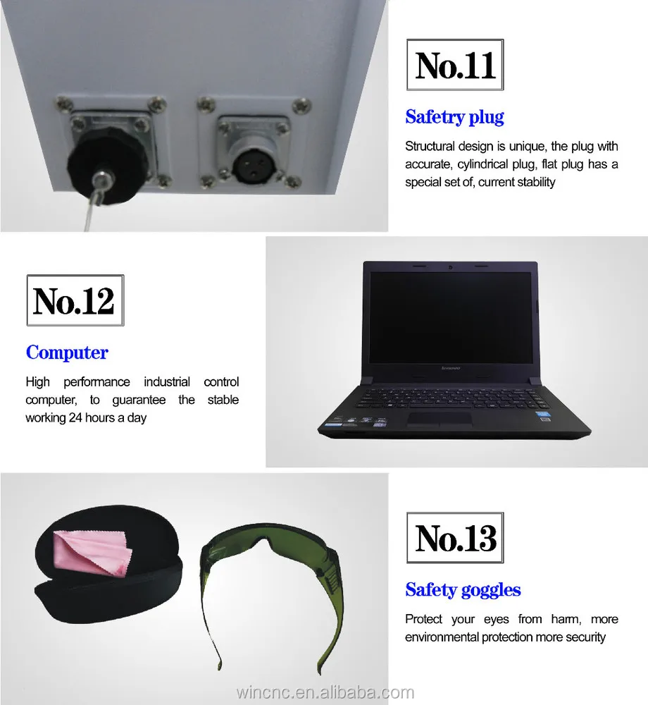 Portable mini laser marker 10W 20W 30W 50W fiber laser marking machine low price