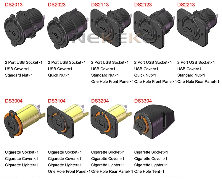 car parts LED blue dual lights switch