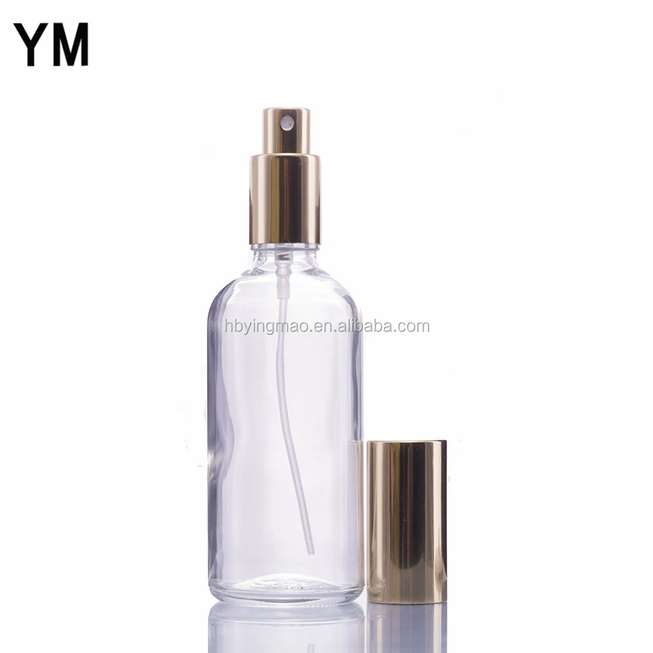 12pcs 50ml Glass Transparent Bottles with Plastic/Aluminum Lids