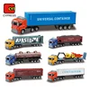 Die Cast Car Model 1/64 Truck Container Car Die Cast Toy