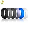 Men's Silicone Wedding Ring by Proof Protects Your Hands & Proves Your Commitment with Unique, Sleek Design for Active Lifestyle