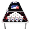 Direct factory customs design folding beer pong table