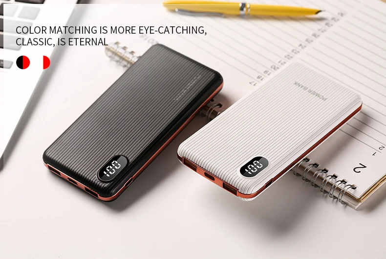 20000mah External power bank, powerbank for all smart phones, OEM logo Christmas promotion gift portable charger 10000mah - ANKUX.COM