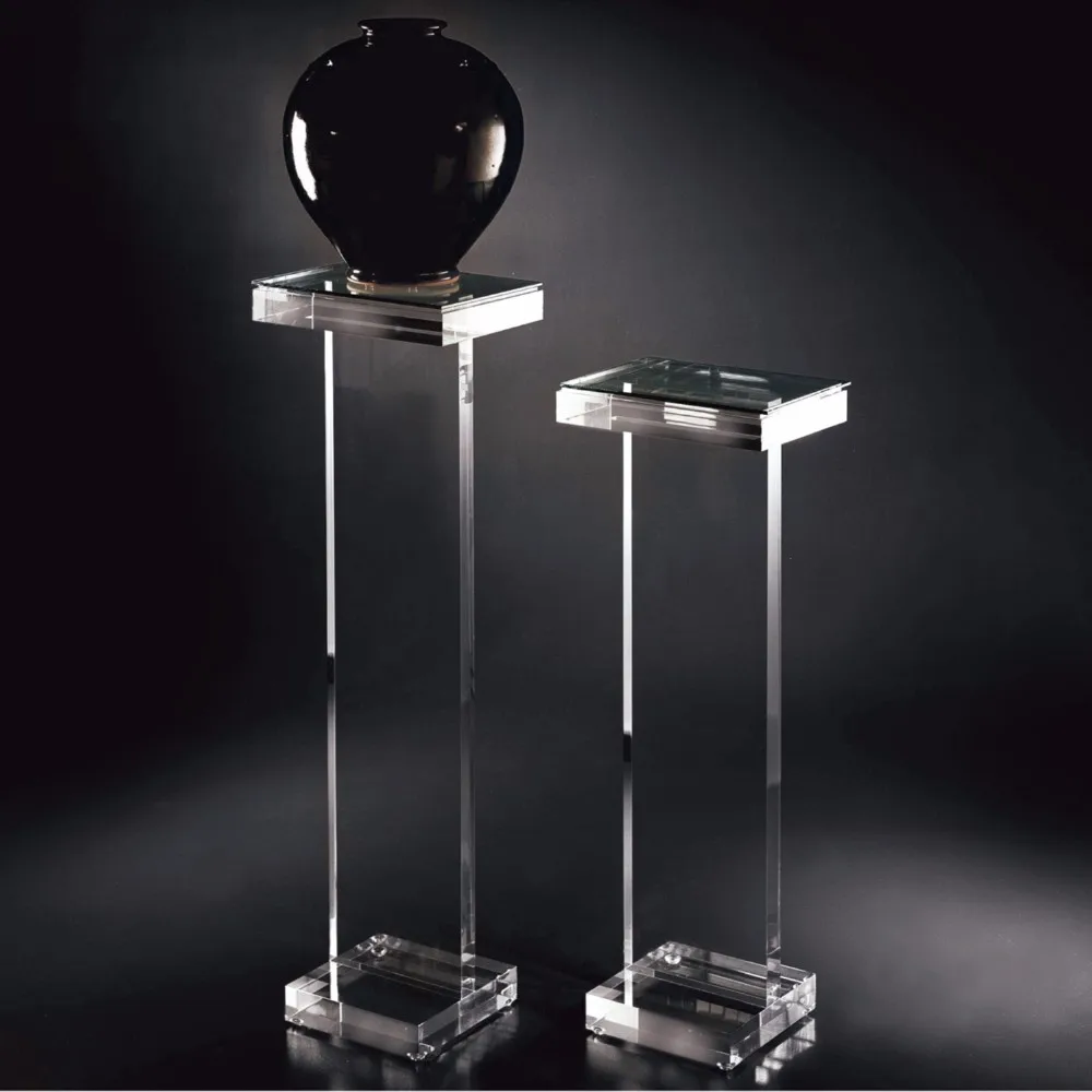Wholesale Clear Acrylic Peninsula Pedestal Lucite Pedestal Buy