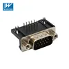 2.29mm D-SUB connector HD right angle type HDR type male usb to d-sub adapter HY1052-02 d-sub touch screen