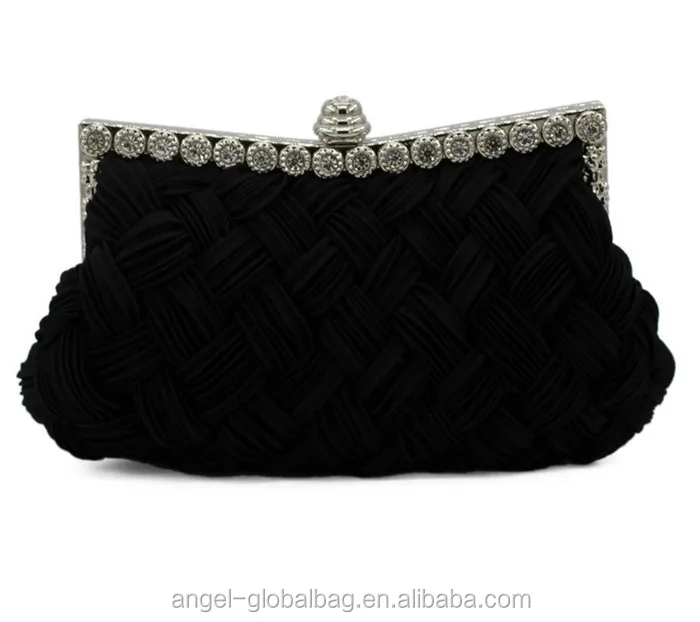 korean diamond bridal party hand bag chain evening clutch bag for ladies