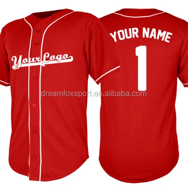 customize your own baseball shirt