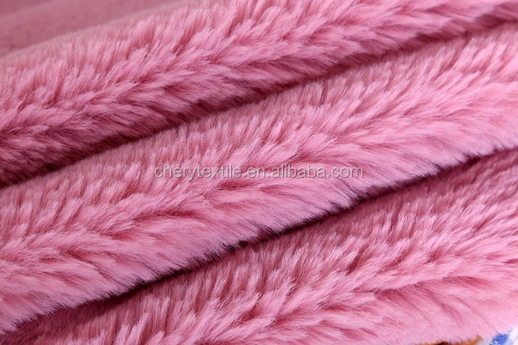 rabbit artificial fur fabric