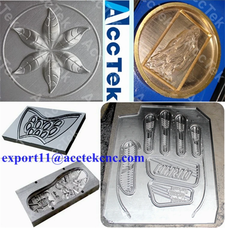 Semi-closed heavy duty steel structure mini 6060 cnc metal router