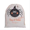 Halloween promotion drawstring bag Party Trick Treat Meter Plastic Tote Treat Bag BP3433