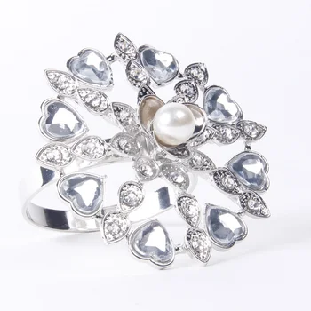 Diamond Napkin Ring Serviette Holder Wedding Deco Rings Diamond Napkin Ring Serviette Holder
