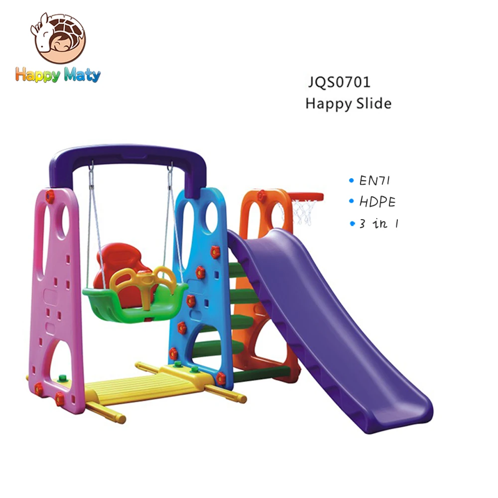 Toddler Indoor Playground Equipment Children Plastic Slide Small Toddler Indoor Playground Equipment Children Plastic Slide Small Kids Swing Set