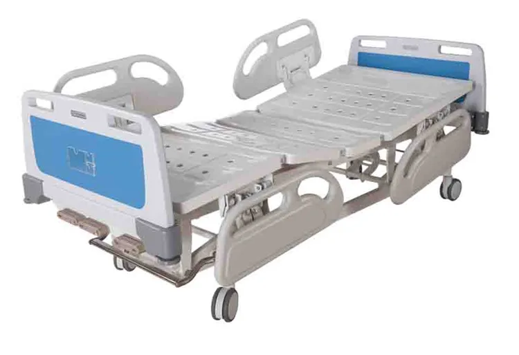 Hot sales ABS hospital clinical manual bed 3 functions medical flower bed
