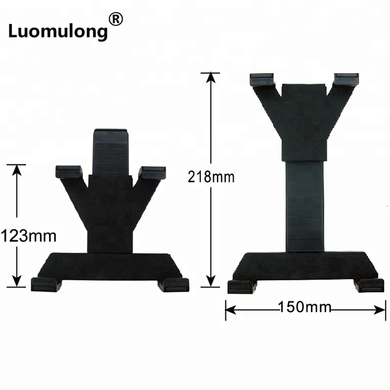 Portable universal tablet PC holder car headrest mount holder