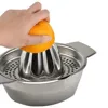 1 PC Manual Press Fruit Juicer Stainless Steel Portable Orange Lemon Squeezers Citrus Juice Maker For Kitchen Fruit Tools