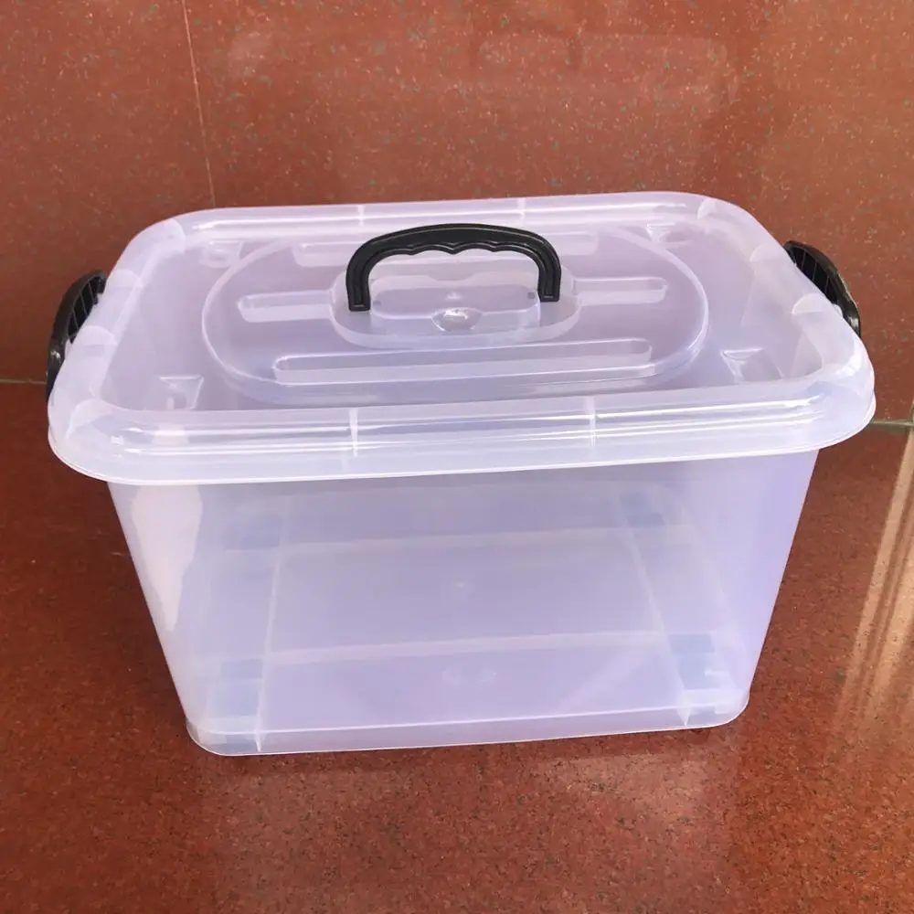 New Material Good Quality 50l Plastic Storage Box With Wheels Buy 50l