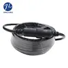 Good Transmission Black Plastic Waterproof 13pin Mini Din Cable