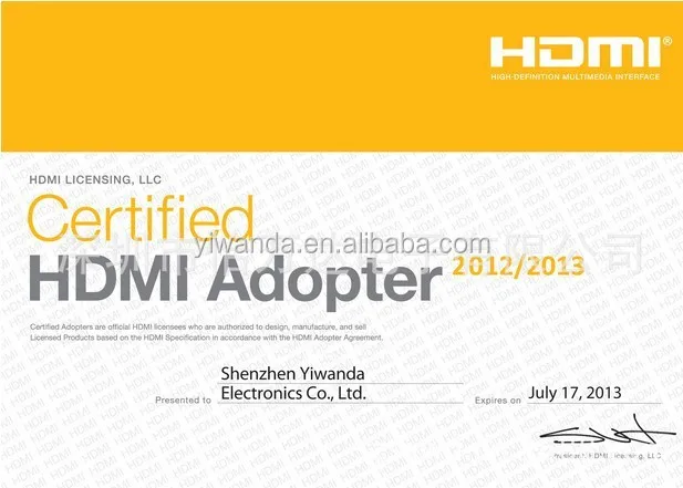 2015 HD metal head pure copper bulk hdmi cable with ethernet support 1080p - ANKUX.COM
