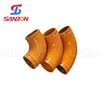 FM/UL certification Seamless stainless steel 90 elbow for concrete pump