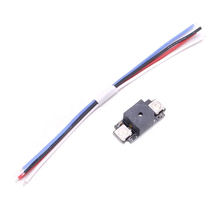 Alarm Buzzer Board Module WS2812 PLC Ultra Light and Colorful LED S Programmable for NAZE32 F3 F4 Flight Control Spare Parts