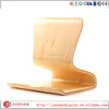 wooden creative countertop ipad mobile phone display stand ipad display base, flat base stand