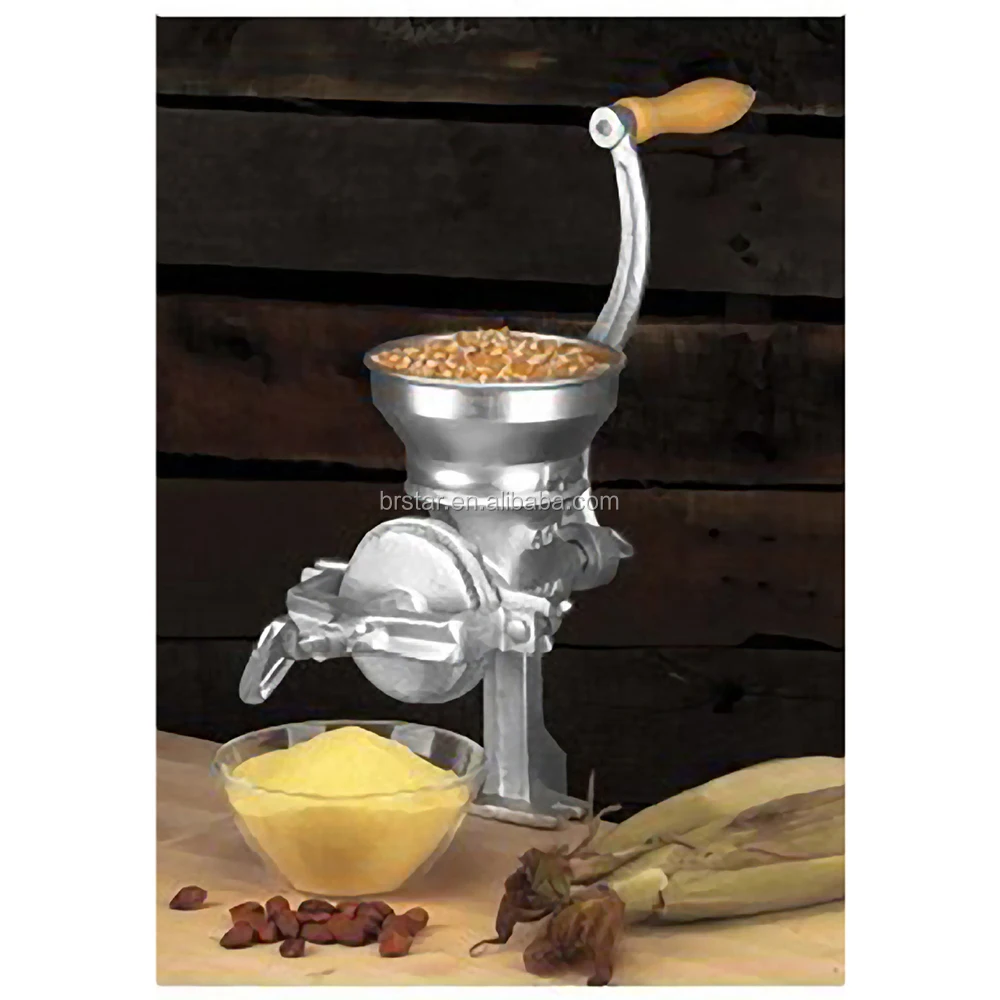 Manual Corn Wheat Grinder Cast Iron Big Hopper Grain Grinder Buy Home