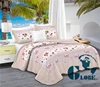 China high quality polyester patch work designs for bed sheets