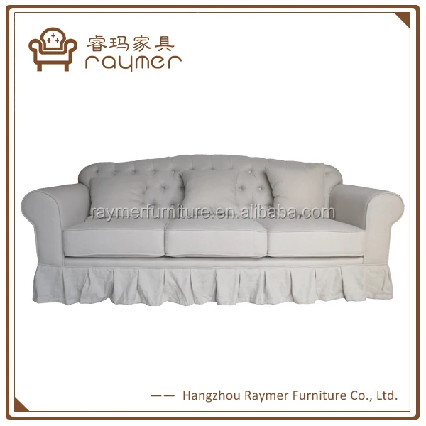French Sofa Linen Velvet Fabric Sofas Vintage Upholstered Pink Love Seat Couch Daybed Big Couches Product On