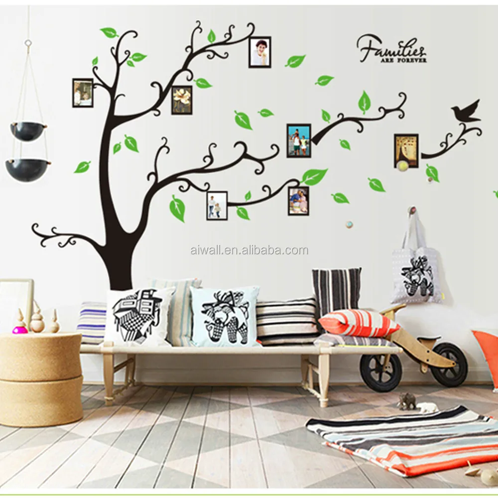 Family Tree Frames For Wall 9063a diy family tree wall sticker photo frame wall decal 3d vinyl Family Tree Frames For Wall 9063a diy family tree wall sticker photo frame wall decal 3d vinyl