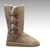 HC-158 Adult winter fashion flat warm hot selling snow boots outdoor