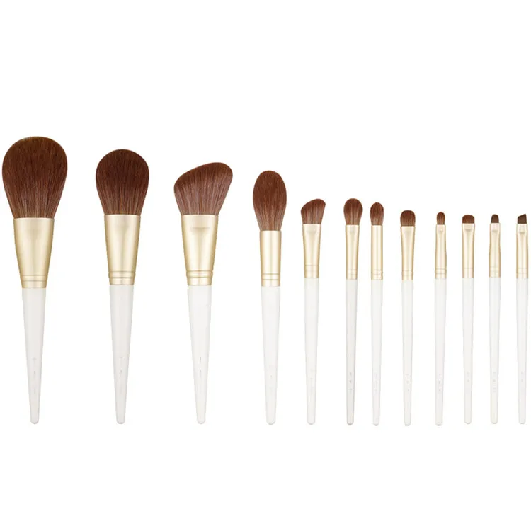 12 white brush set (7)