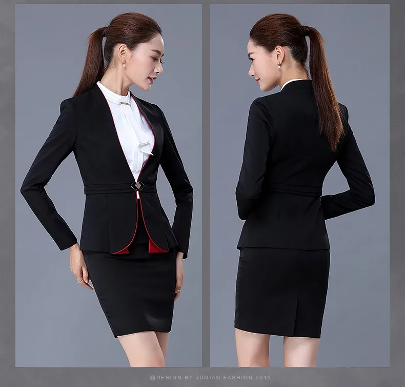 2017 Fashionable Style Formal Office Uniform Design Office ...